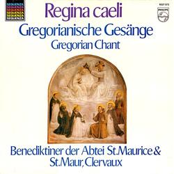 Benediktiner Mönche Der Abtei Saint-Maurice & Saint-Maur Regina Caeli: Gregorianische Gesänge • Gregorian Chants Vinyl LP USED