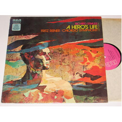 Richard Strauss / Fritz Reiner / The Chicago Symphony Orchestra A Hero's Life (Ein Heldenleben) Vinyl LP USED