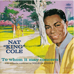 Nat King Cole To Whom It May Concern Vinyl LP USED
