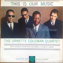 The Ornette Coleman Quartet This Is Our Music Vinyl LP USED