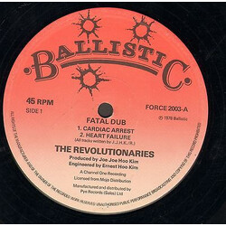 The Revolutionaries Fatal Dub VINYL 12" USED