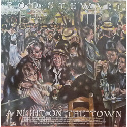 Rod Stewart A Night On The Town Vinyl LP USED