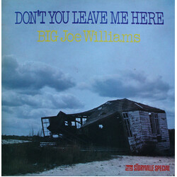 Big Joe Williams Don't You Leave Me Here Vinyl LP USED