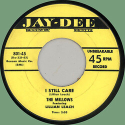 The Mellows / Lillian Leach (2) I Was A Fool To Let You Go / I Still Care USED VINYL 7INCH 45 RPM