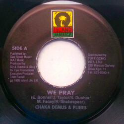 Chaka Demus & Pliers We Pray USED VINYL 7INCH 45 RPM
