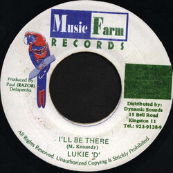 Lukie D I'll Be There USED VINYL 7INCH 45 RPM