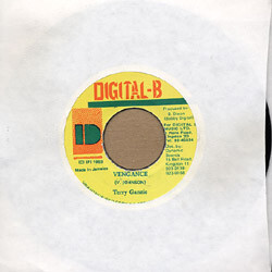 Terry Ganzie Vengance USED VINYL 7INCH 45 RPM