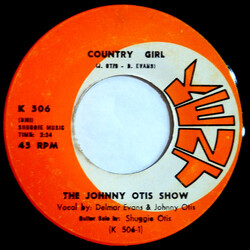 The Johnny Otis Show Country Girl VINYL 7" USED