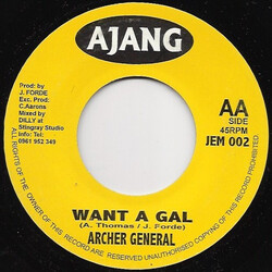 Rich Kid (4) / Archer General Infinity USED VINYL 7INCH