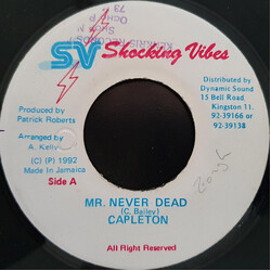 Capleton Mr. Never Dead USED VINYL 7INCH
