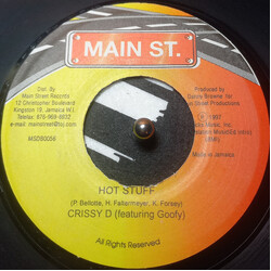 Crissy D / Goofy Hot Stuff USED VINYL 7INCH 45 RPM