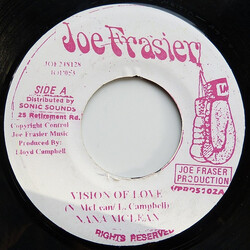 Nana McLean Vision Of Love USED VINYL 7INCH