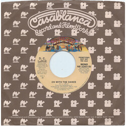 D.C. LaRue On With The Dance USED VINYL 7INCH 45 RPM SINGLE PROMO STEREO MONO