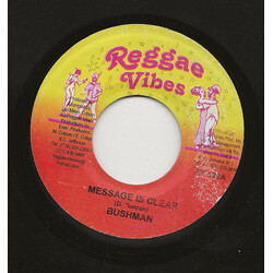 Bushman (3) / Marlon Stewart Message Is Clear / Open Your Eyes USED VINYL 7INCH 45 RPM