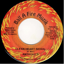 Anthony B Clean Heart Signal USED VINYL 7INCH 45 RPM