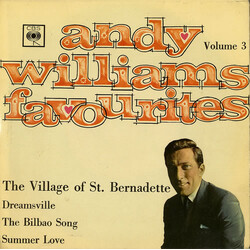 Andy Williams Andy Williams Favourites Volume 3 Vinyl 7" USED