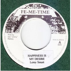 Leroy Smart Happiness Is My Desire USED VINYL 7INCH 45 RPM REPRESS