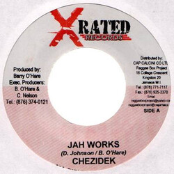 Chezidek Jah Works USED VINYL 7INCH 45 RPM