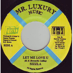 Sizzla Let Me Love U USED VINYL 7INCH 45 RPM