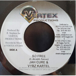Jah Cure / Vybz Kartel / Bescenta So Free / Stronger USED VINYL 7INCH 45 RPM SINGLE