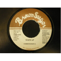 Commissioner D Shape Up USED VINYL 7INCH 45 RPM