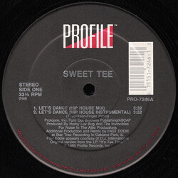 Sweet Tee Let's Dance USED VINYL 12INCH 33 S RPM SINGLE