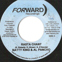 Natty King / Al Pancho Rasta Chant USED VINYL 7INCH 45 RPM