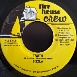 Sizzla Truth USED VINYL 7INCH