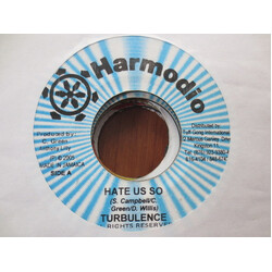 Turbulence (4) Hate Us So USED VINYL 7INCH
