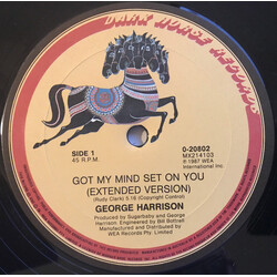 George Harrison Got My Mind Set On You (Extended Version) USED VINYL 12INCH 45 RPM SINGLE