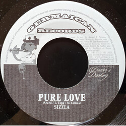 Sizzla Pure Love USED VINYL 7INCH 45 RPM