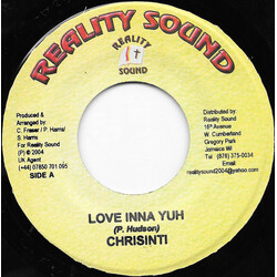 Chrisinti Love Inna Yuh USED VINYL 7INCH 45 RPM