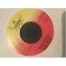 Brah-Yhan Send Dem On USED VINYL 7INCH 45 RPM SINGLE