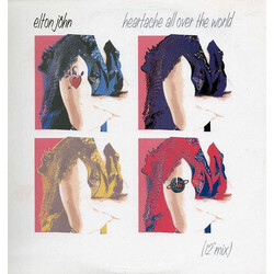 Elton John Heartache All Over The World USED VINYL 12INCH 45 RPM SINGLE