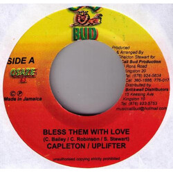 Capleton / Uplifter Bless Them With Love USED VINYL 7INCH 45 RPM