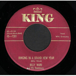 Billy Ward And His Dominoes Ringing In A Brand New Year / Christmas In Heaven USED VINYL 7INCH 45 RPM