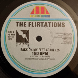 The Flirtations Back On My Feet Again USED VINYL 12INCH