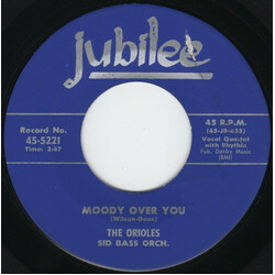 The Orioles Moody Over You USED VINYL 7INCH 45 RPM