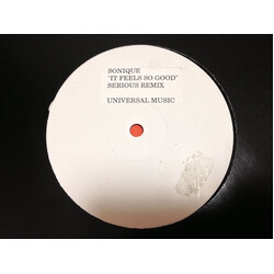 Sonique It Feels So Good USED VINYL 12INCH SINGLE SIDED WHITE LABEL