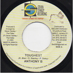 Anthony B Toughest USED VINYL 7INCH 45 RPM