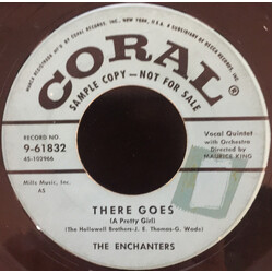 The Enchanters There Goes (A Pretty Girl) / Fan Me, Baby USED VINYL 7INCH 45 RPM SINGLE PROMO