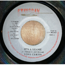 Tony Curtis It's A Shame USED VINYL 7INCH 45 RPM SINGLE