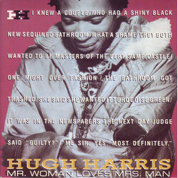 Hugh Harris Mr. Woman Loves Mrs. Man USED VINYL 7INCH 45 RPM