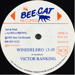 Victor Ranking / Silver Don (2) Winedelero Vinyl 12" USED