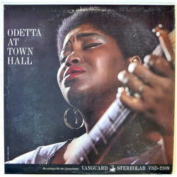 Odetta At Town Hall Vinyl LP USED