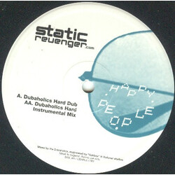 Static Revenger Happy People (Dubaholics Remixes) USED VINYL 12INCH PROMO