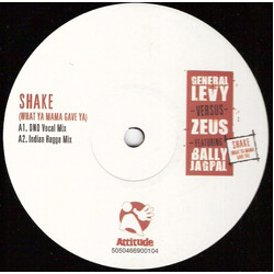 General Levy / Zeus / Bally Jagpal Shake (What Ya Mama Gave Ya) USED VINYL 12INCH