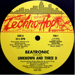 The Unknown DJ / DJ Three D Beatronic VINYL 12" USED