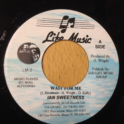 Ian Sweetness Wait For Me USED VINYL 7INCH 45 RPM