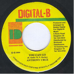 Anthony Cruz You Can Go USED VINYL 7INCH 45 RPM